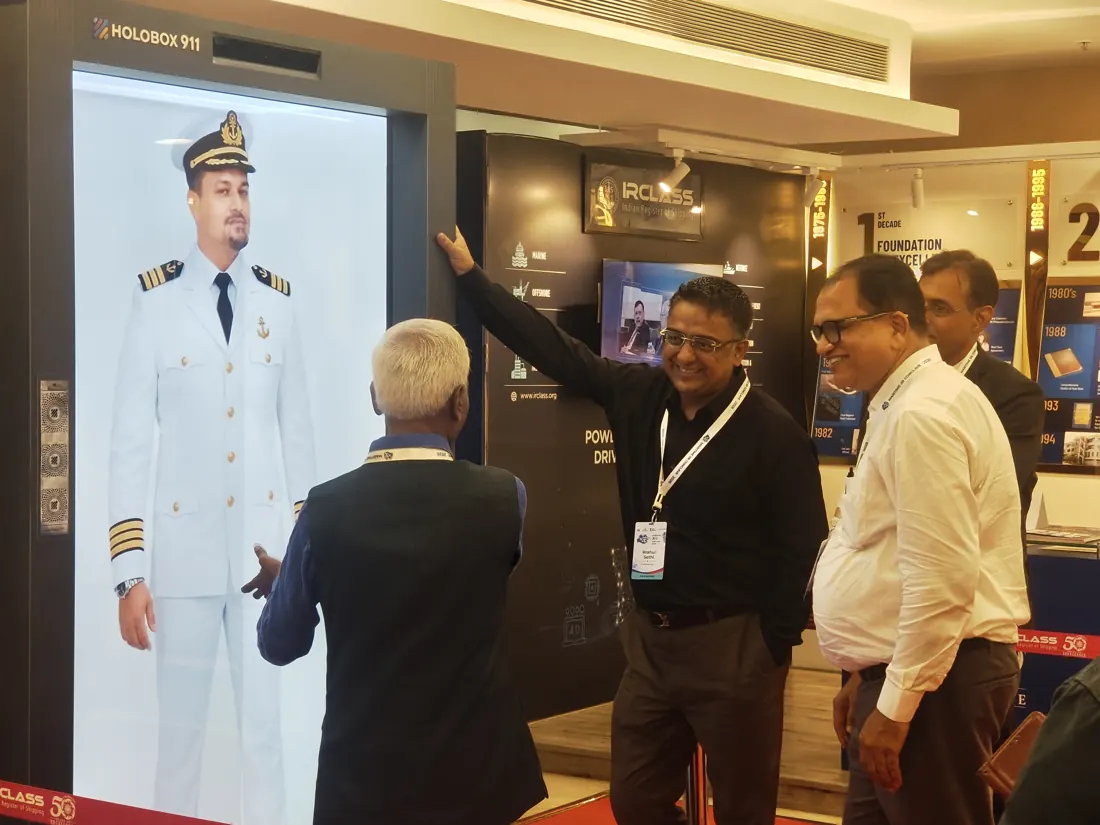 HoloBox911 at Maritime XR Conclave, photo 4